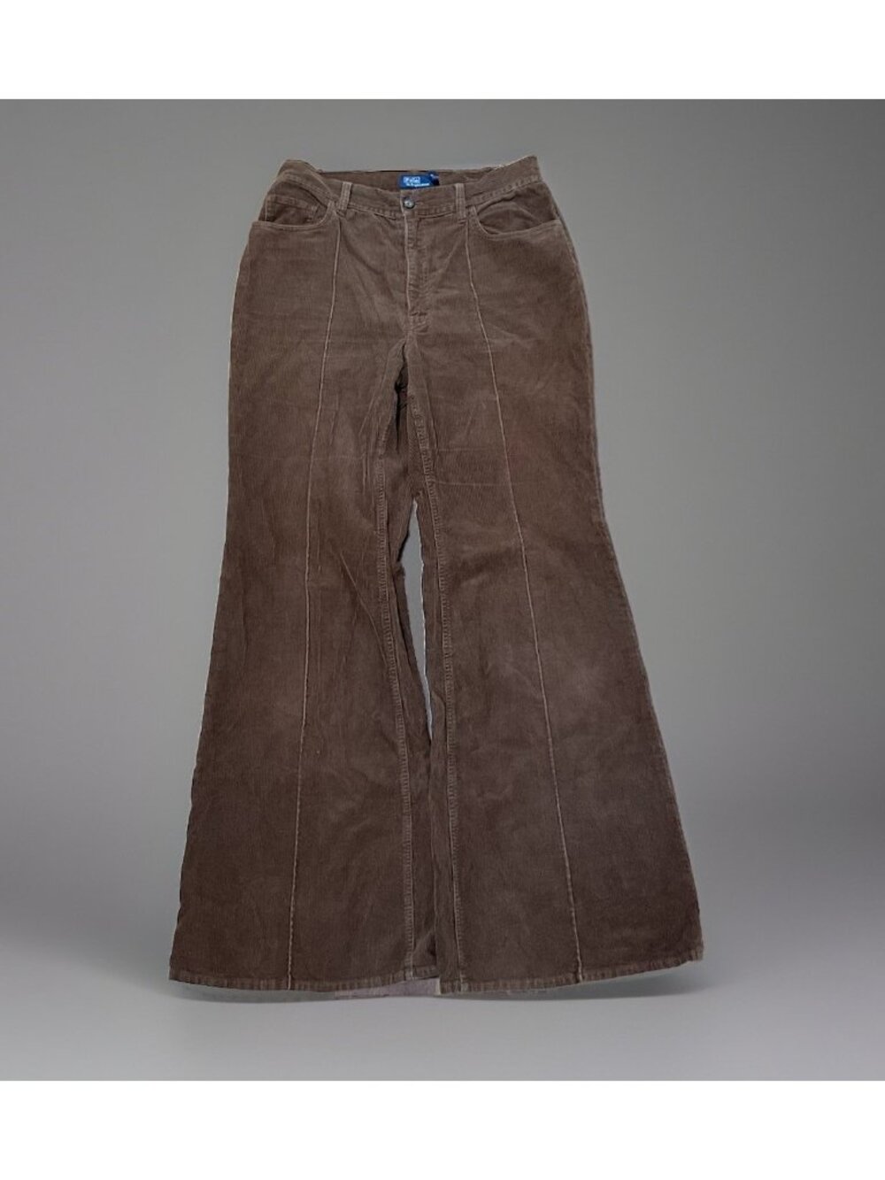 Polo Ralph Lauren Corduroy Bell Bottom Jeans Women’s 4 Brown Pants